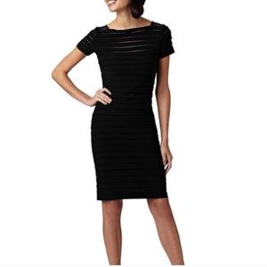 Adrianna Papell black cocktail dress
